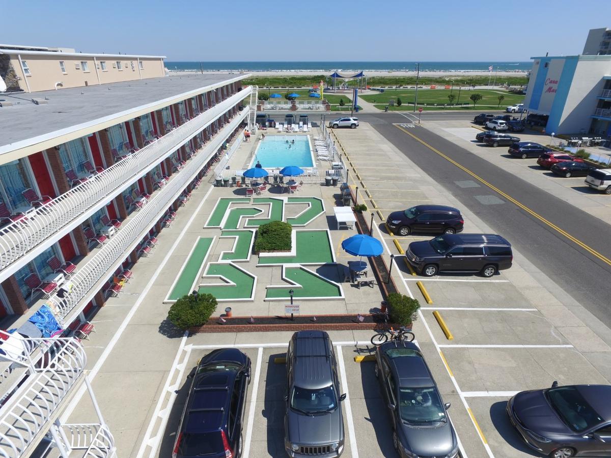 Gold Crest Motel Wildwood Crest Bagian luar foto