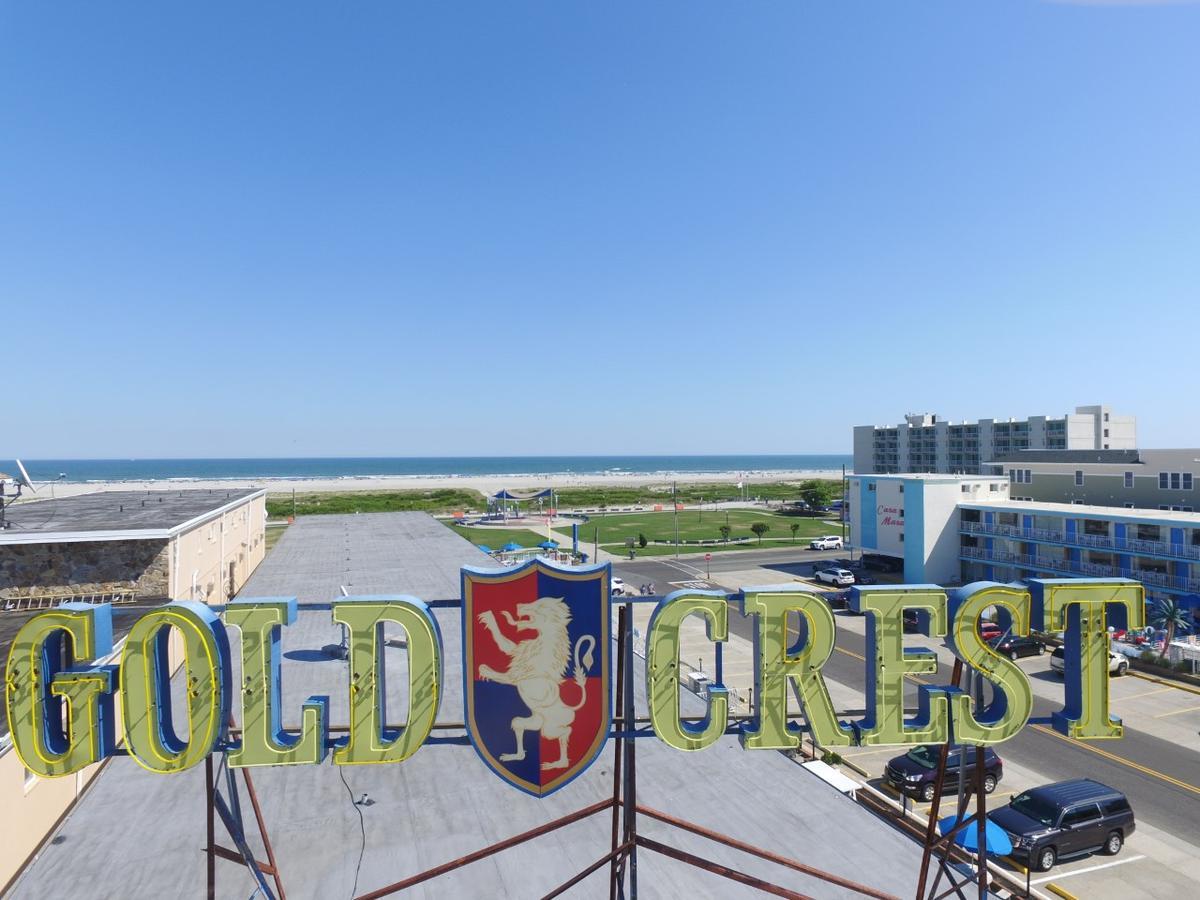 Gold Crest Motel Wildwood Crest Bagian luar foto